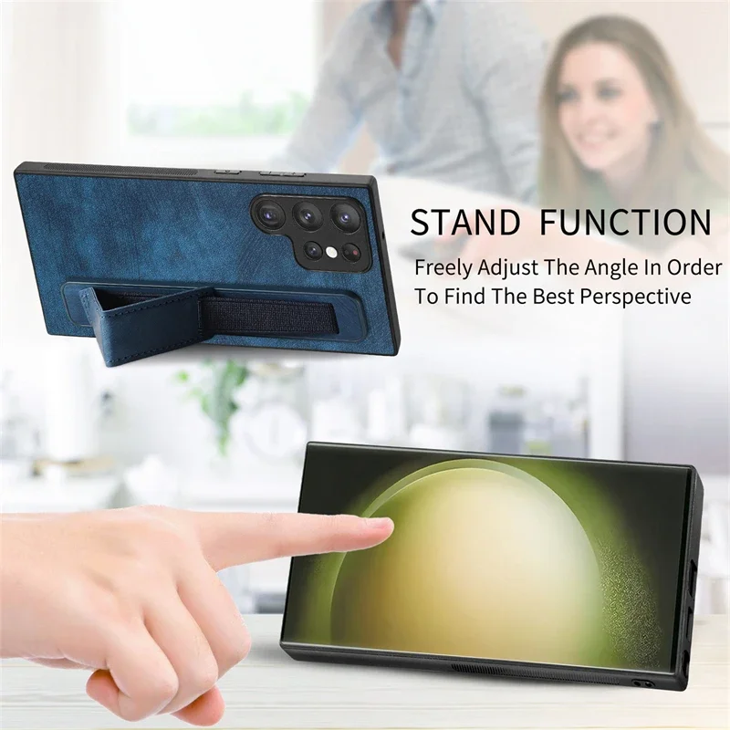 Etui S25 S26 Ultra Shockproof z paskiem na nadgarstek do Samsung Galaxy S26 S25 Edge S24 S23 S22 S21 Plus S20 FE Note 20 Ultra — zdjęcie 7