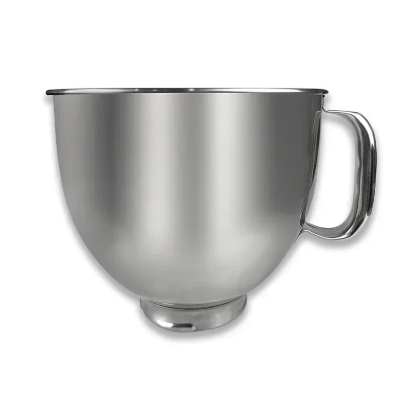 

5 Quart 304 Stainless Steel Bowl Stainless Steel Bowl for Kitchenaid Classic&Artisan Series 4.5-5 QT Tilt-Head Mixer