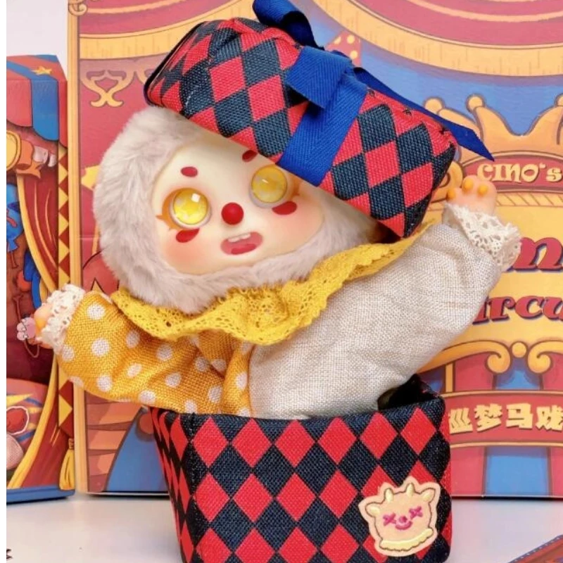 Genuine Timeshare Cino Blind Box Dreamland Circus Plush Vinyl Figure Surprise Trend Home Decor Ornament Birthday Surprise Gifts