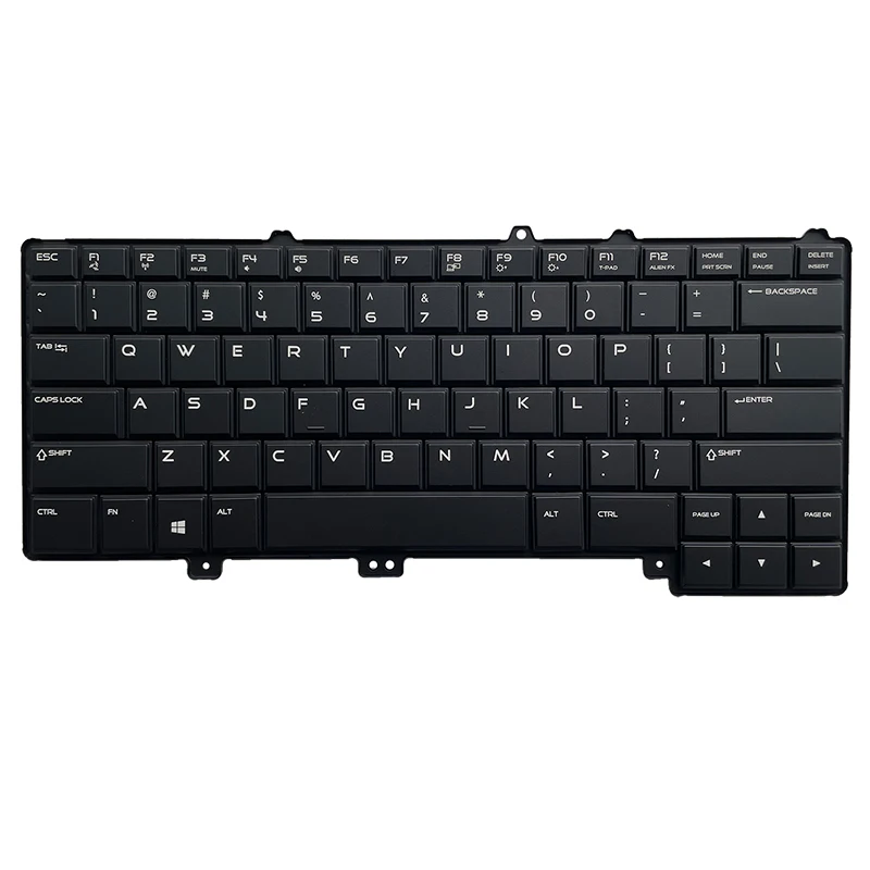 Imagem -02 - Teclado Inglês do Portátil para Dell Alienware 13 r1 r1 r2 15 r2 P42f P42f001 P56g M13x r2 M15x r2