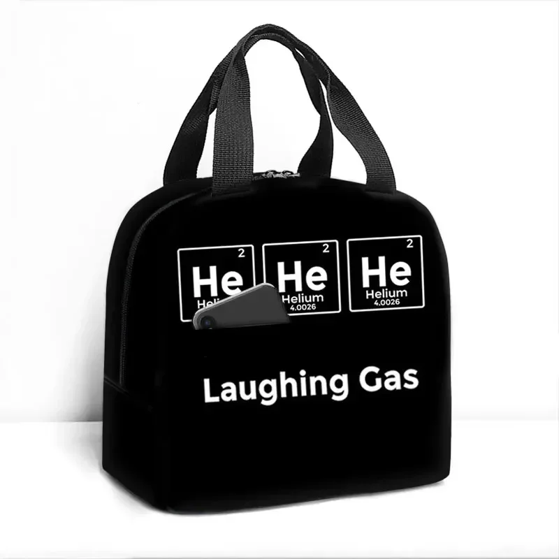 Periodic Table of Elements Insulated Lunch Bag Scientific Physical Chemistry Picnic Waterproof Cooler Tote Bag Thermal Lunch Box