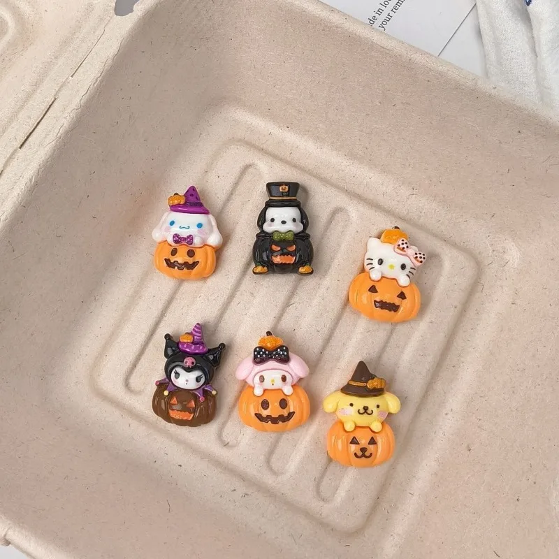 إكسسوارات راتينج الهالوين، مراوح سانريو، زجاجات مياه، ديكورات الهاتف المحمول، ديكورات الأحذية، هدايا للأولاد والبنات