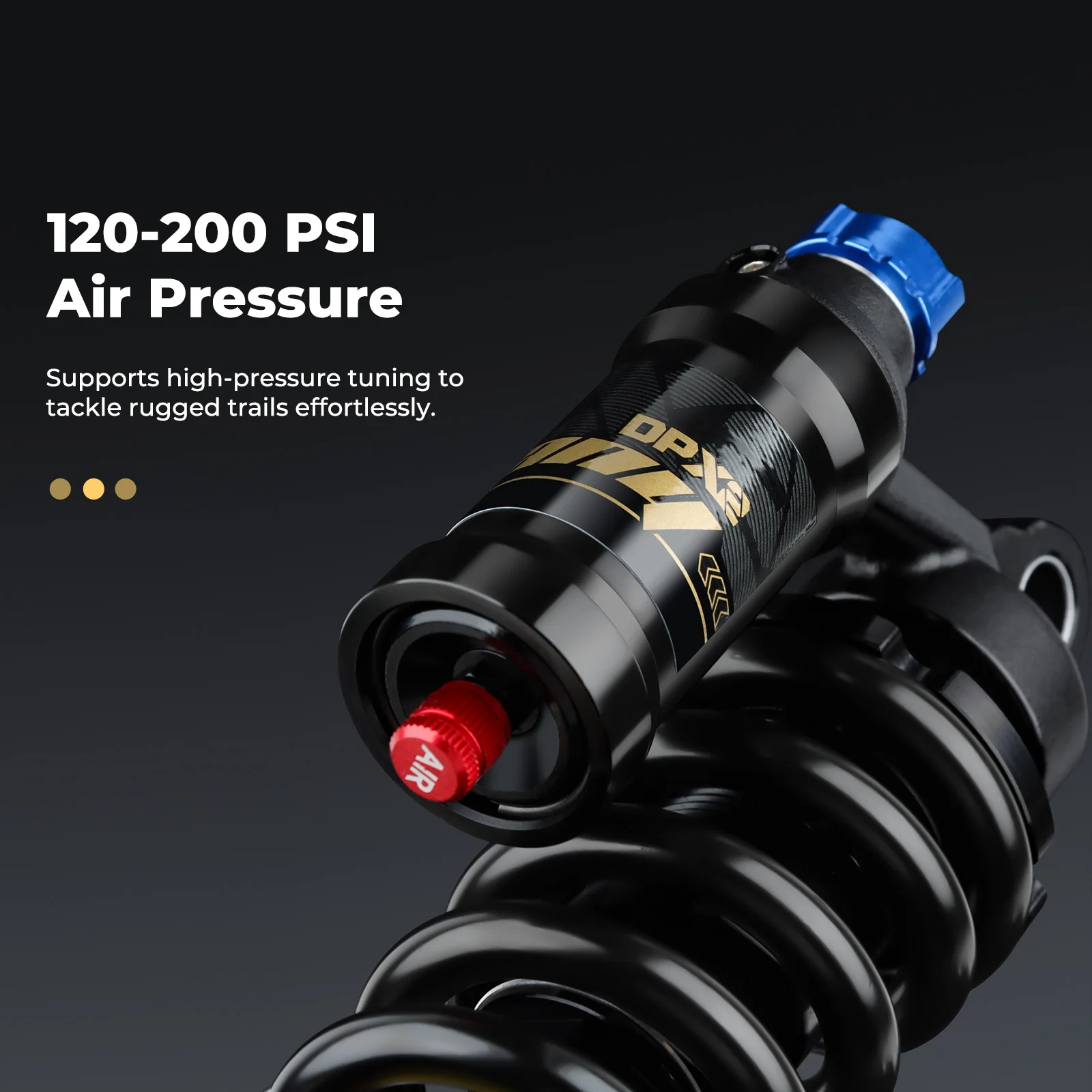 

BOLANY Bicycle Shock Absorber 190 210 230mm for Mountain Bike Rear shock Absorber Rebound Compression Downhill Bicycle Parts