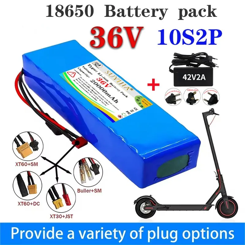 

10S2P 36V new production 20000 mAh electric scooter battery 36V lithium electric scooter battery 500W electric scooter battery