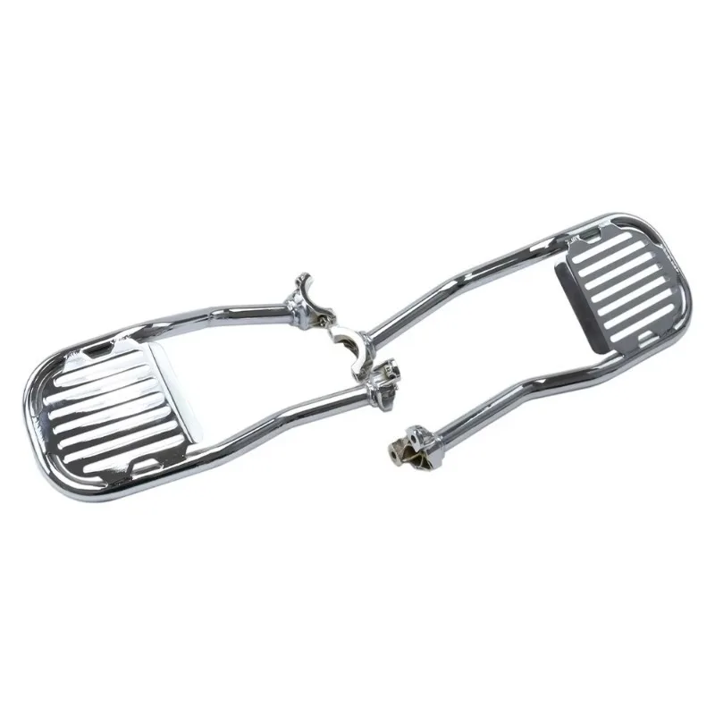 Rider Leg Rest Leg Support Mount Kit - Chrome/Black For R18 Classic 100 Years R18B R 18 B/Rocl 2020-2026