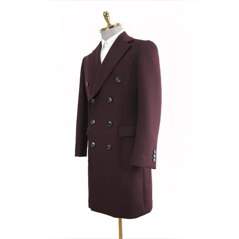 China coat Provide Unique Design vendor long overcoat men winter men wool coat