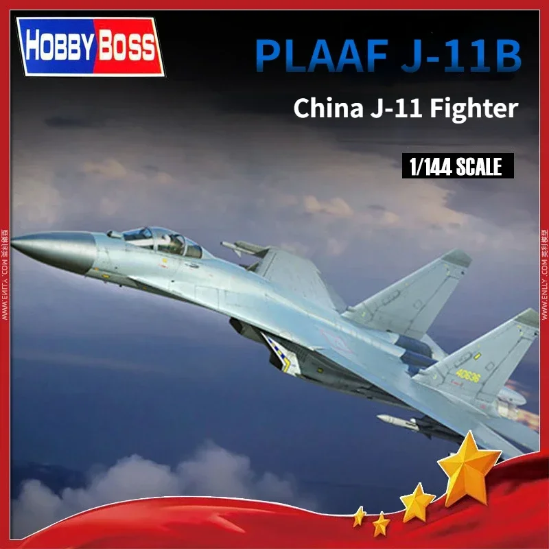 

1/144 Scale PLAAF J-11B Fighter TRUMPETER 03915 Airplane Model Static Model Kit for Adults