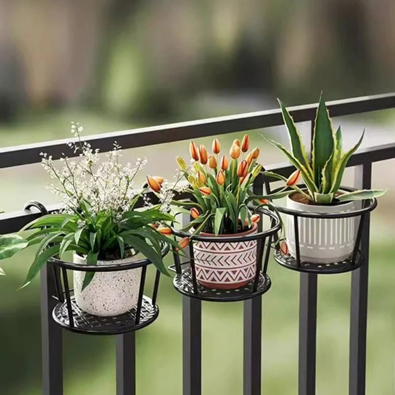 

Уличные полки для растений, современный минималистичный металлический цветочный горшок, подставка в скандинавском стиле, роскошная подставка для цветочного горшка в стиле ретро, элегантный подвесной держатель для растений