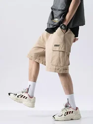 Summer outdoor workwear trend big pocket baggy men's shorts casual pants