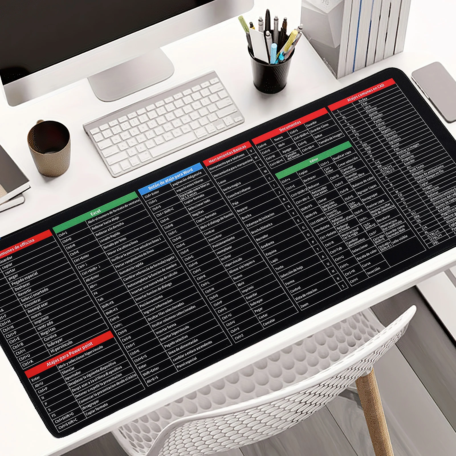 

Mouse Pad Keyboard Mats for Desk Deskmat Gaming Pads Mousepad Desktop Anti-slip