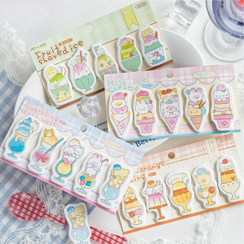 24pcs-lot-kawaii-cat-rabbit-animal-ice-cream-index-memo-pad-cute-n-times-stationery-label-notepad-bookmark-post-school-supplies