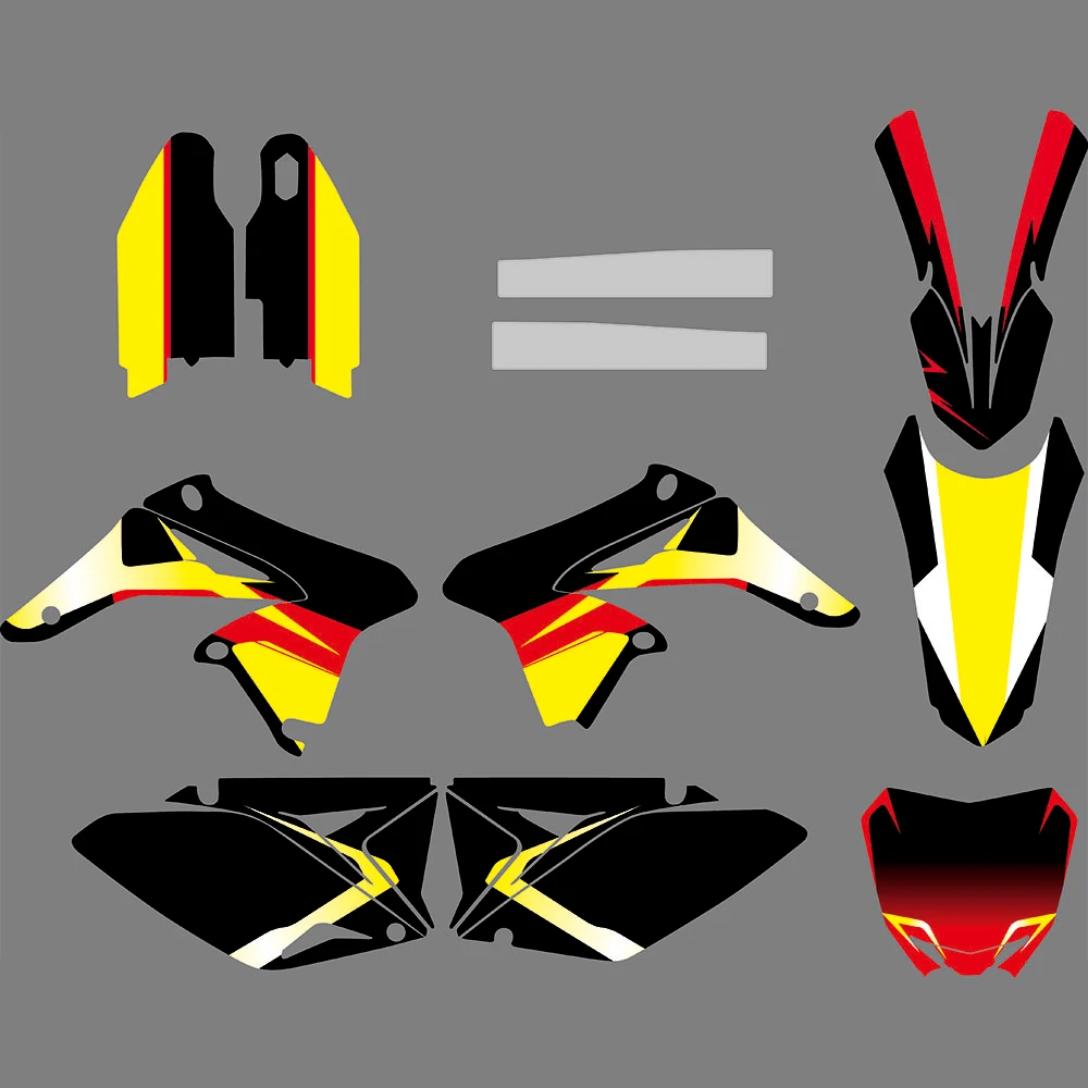 Stickers Decal Kit For Suzuki RMZ250 2010 2011 2012 2013 2014 2015 2016 2017 2018