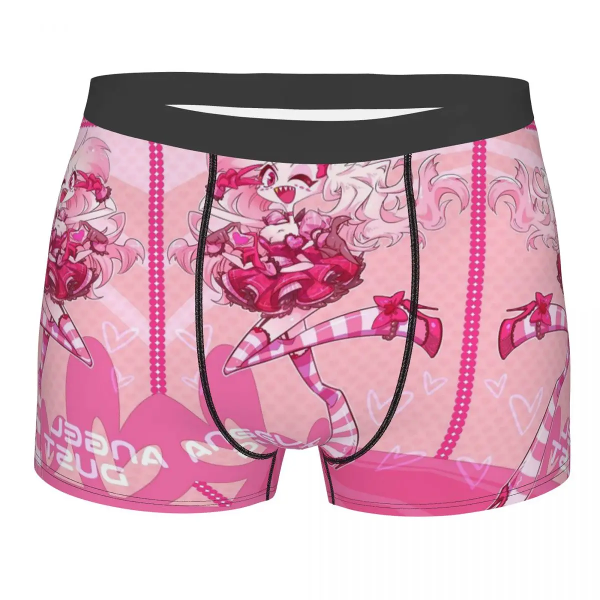 

Custom H-Hazbins Angel Dust Cartoon Hotels Cute Boxers Shorts Mens Briefs Underwear Novelty Underpants