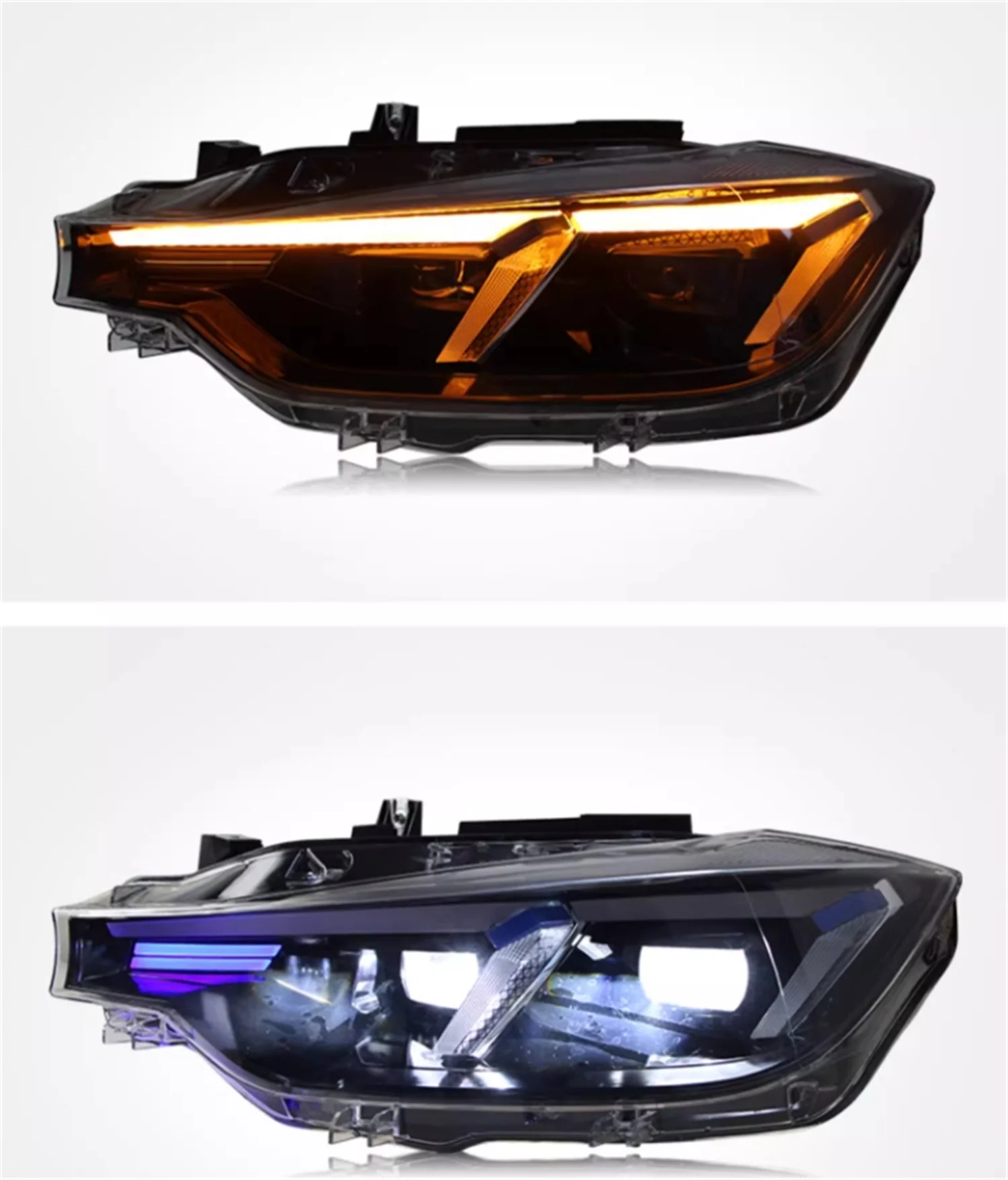 Front headlight assembly for BMW 3 Series F30 F35 320 325 DRL Daytime Running Light Turn signal