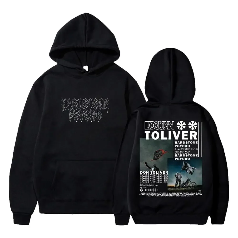 Don Toliver Hardstone Psycho Hoodie Merch Women Men Long Sleeve Sweatshirt Fashion Pullover Clothes