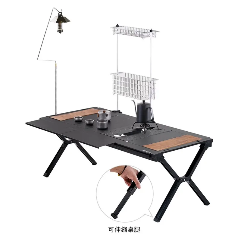 

Легкий тактический стол для кемпинга на открытом воздухе, многофункциональный складной алюминиевый стол