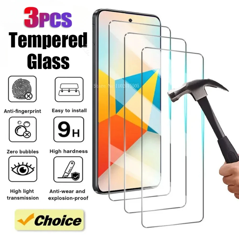 3PCS Full Cover Tempered Glass For Samsung Galaxy A10 A30 A40 A50 S A60 A90 Screen Protector For Samsung A01 A21 A31 A41 A51 A71