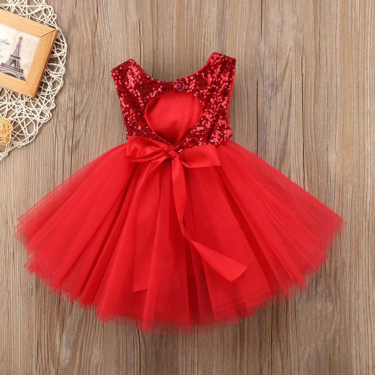 Sequins Baby Girl Party Dresses Summer Sweet Kids Clothing Birthday Princess Tulle Tutu Dress Children Clothes