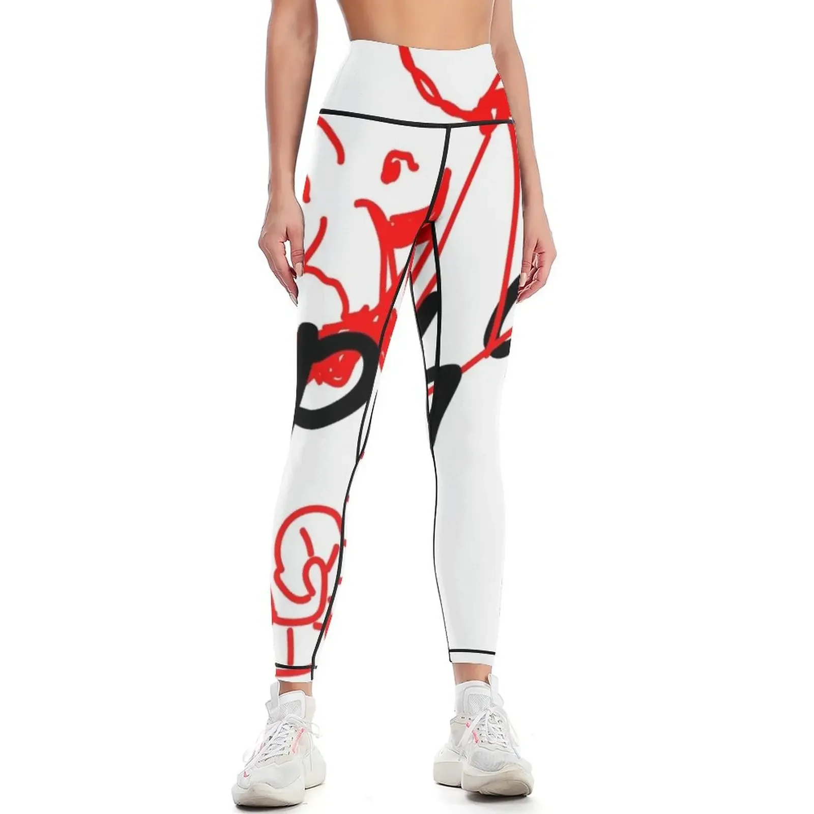 

elephant and cute elephant Leggings Women sports sports for gym wear high waist Womens Leggings