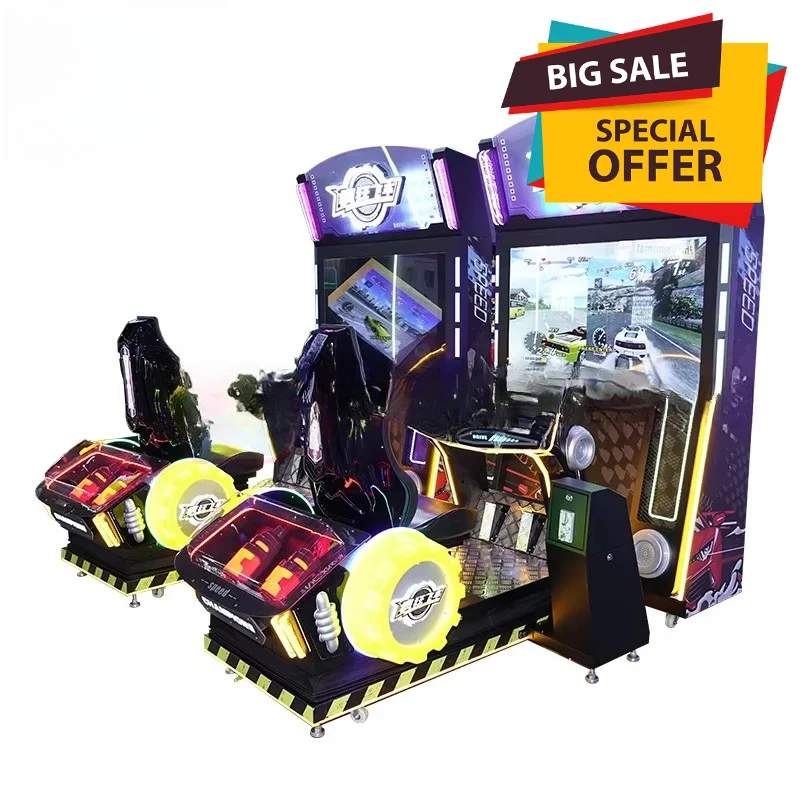 Indoor Amusement Video Game Arcade Crazy Speed Racing Simulator Driving Game Machine Custom