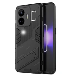 For OPPO Realme GT GT2 GT3 5G Case Shockproof Armor Back Cover For Realme GT 2 3 Anti-Fall Protect Kickstand Coque Phone Cases