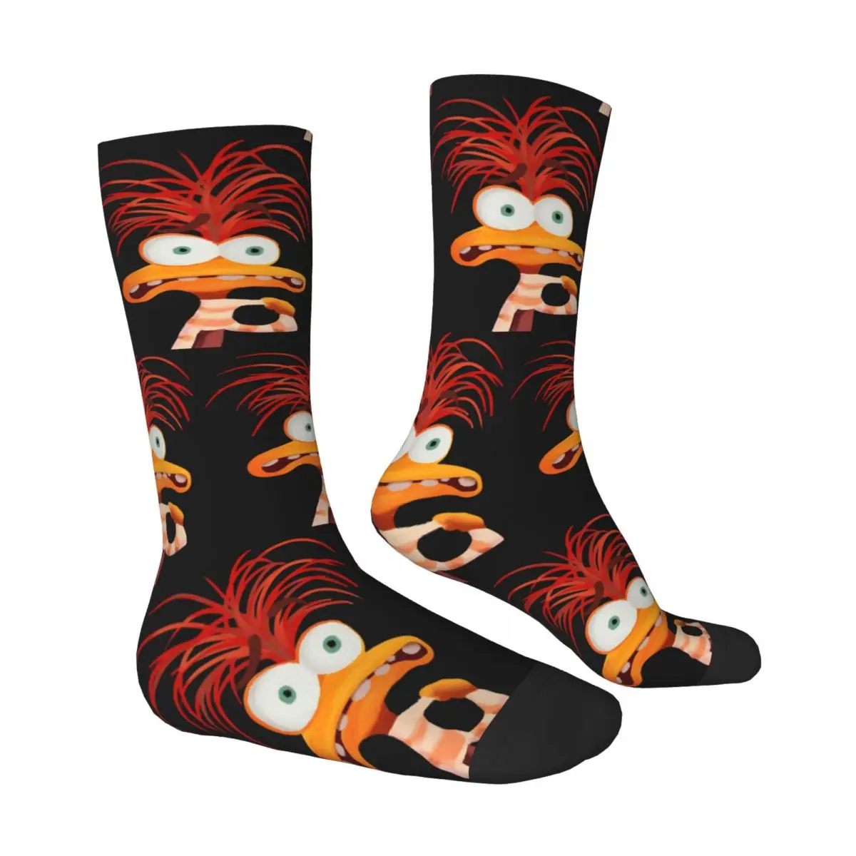 Insides Out Socks collide Leisure Stockings Autumn Anti Skid Men's Socks Breathable Printed Running Socks