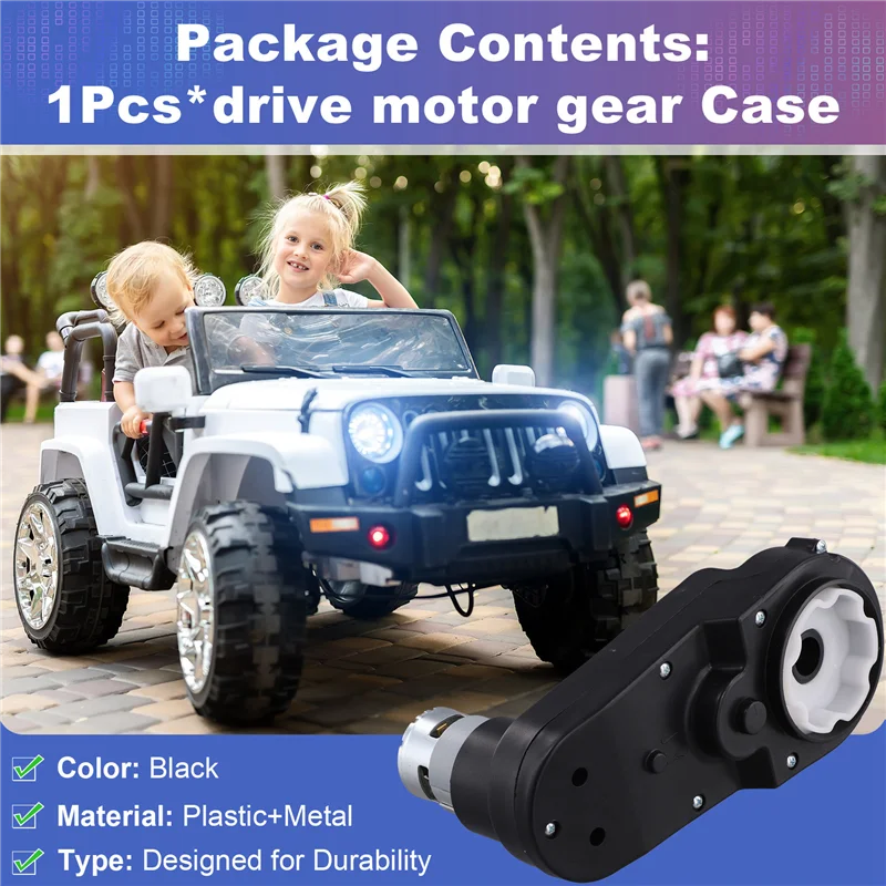Kinder-Elektroauto, 24 V, Getriebegehäuse JY24V775 20800, hohes Drehmoment und schnelles Elektromotor, Kinder-Elektroauto-Teil