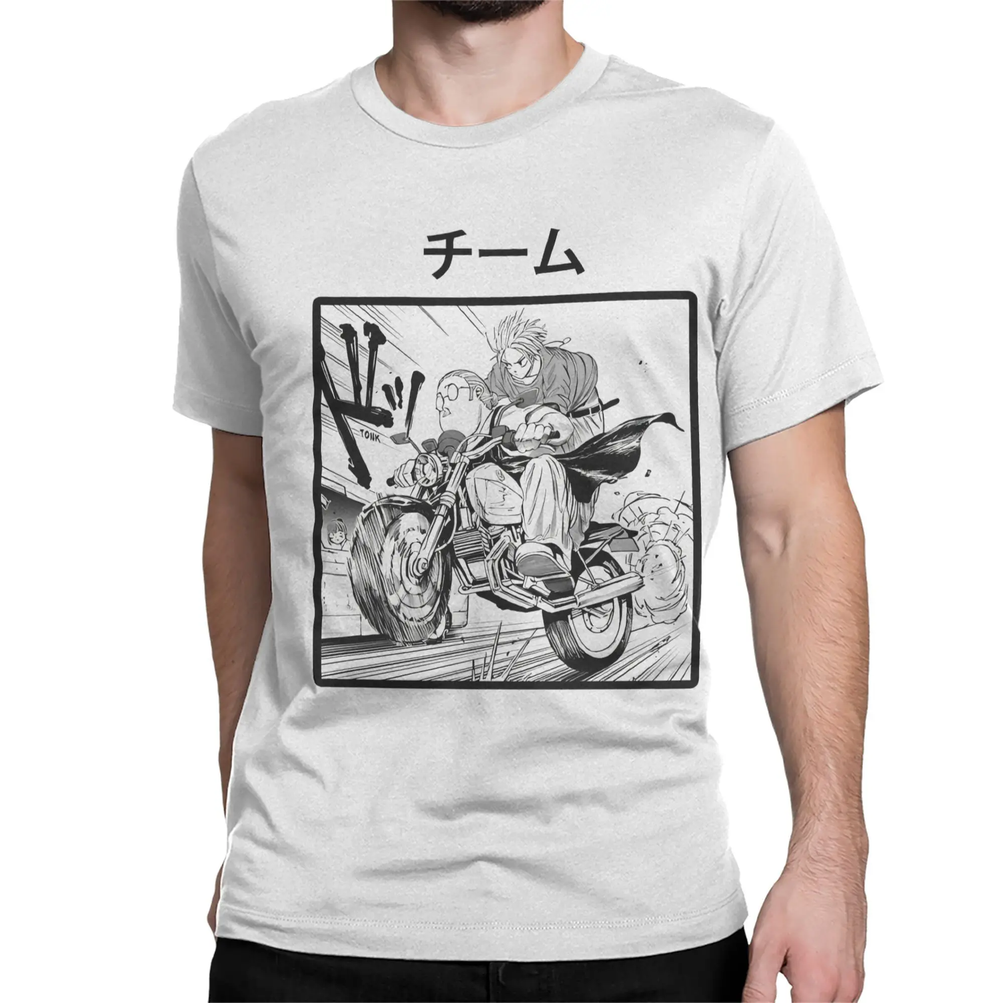 SAKAMOTO AND SHIN SAKAMOTO DAYS T Shirts for Men Women Cotton T-Shirts O Neck Manga Anime Tees Short Sleeve Clothing Classic