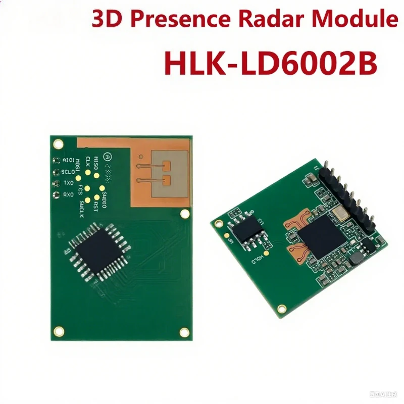 HLK-LD6002 Radar medico da 60 GHz: monitoraggio della frequenza cardiaca e della respirazione in tempo reale, rilevamento dell'autunno, per assistenza agli anziani, assistenza sanitaria, FCC/CE