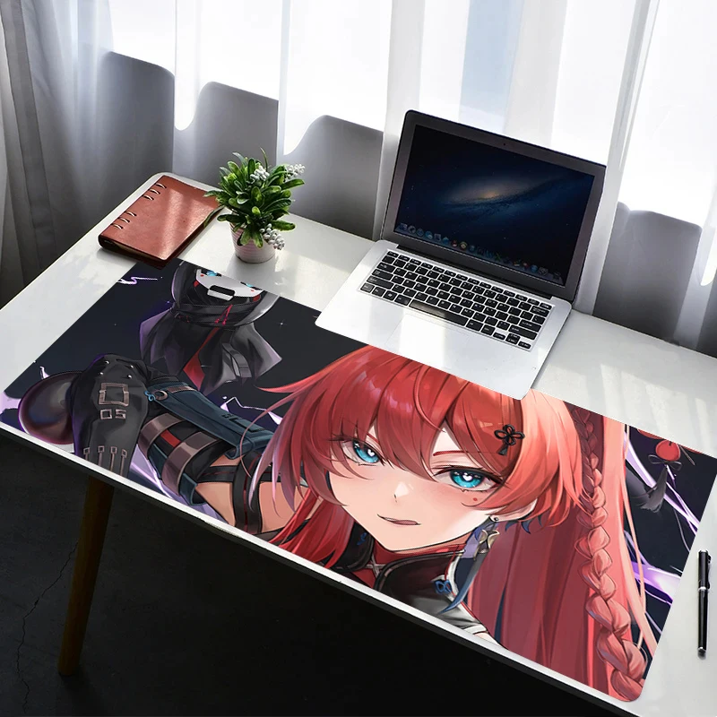

Mouse Pad Laptop Non Slip Extended Desktop Mouse Mat PC Anime Keyboard Pad Gaming Accessories W-wuthering Waves Yinlin Mousepad