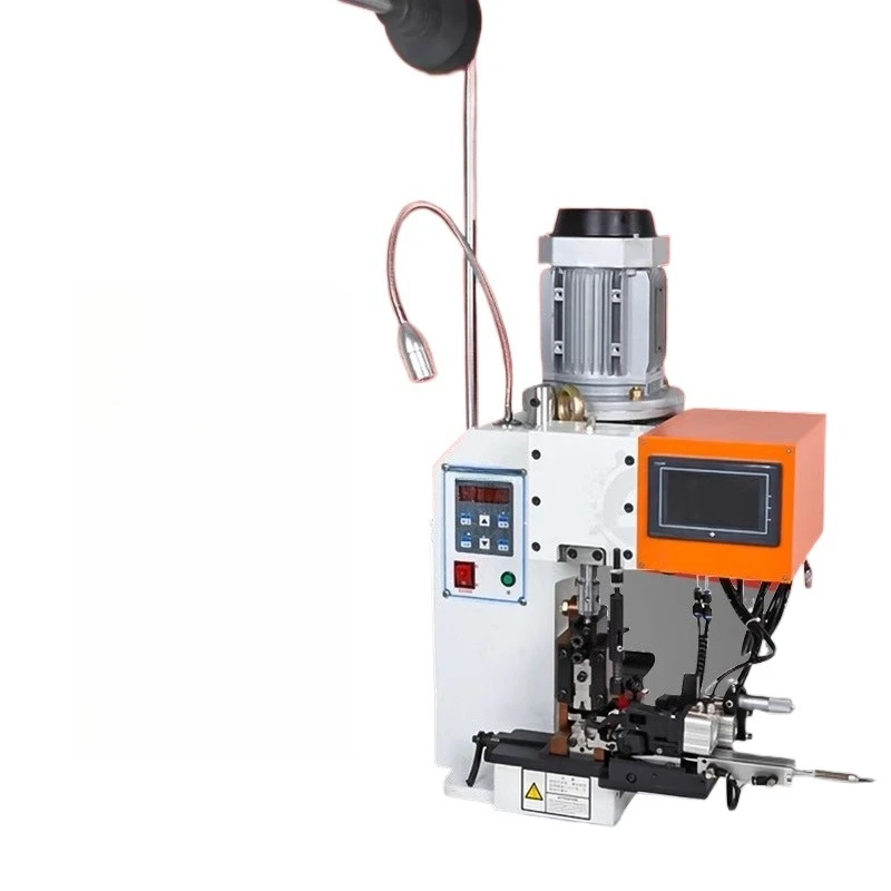 

Continuous peeling and terminal punching machine Terminal machine peeling and punching integrated peeling and end