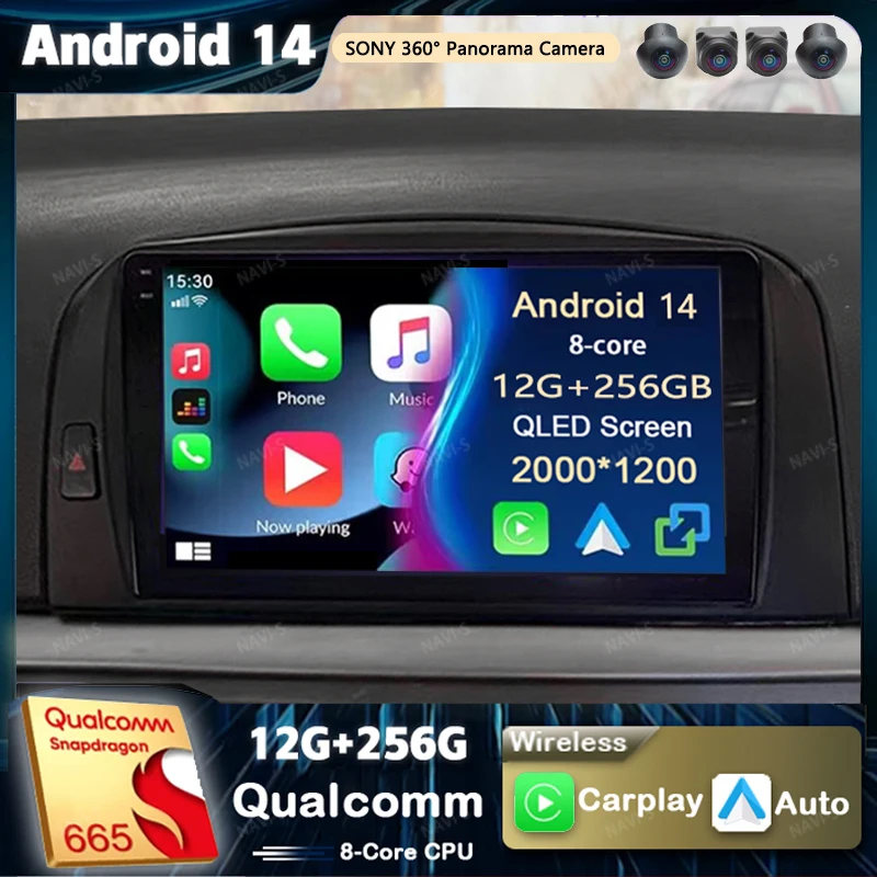 

Android 14 Carplay Auto For Hyundai SONATA NF 2004 - 2008 Car Radio Player Multimedia Stereo Navigation DSP Head Unit BT wifi+4G