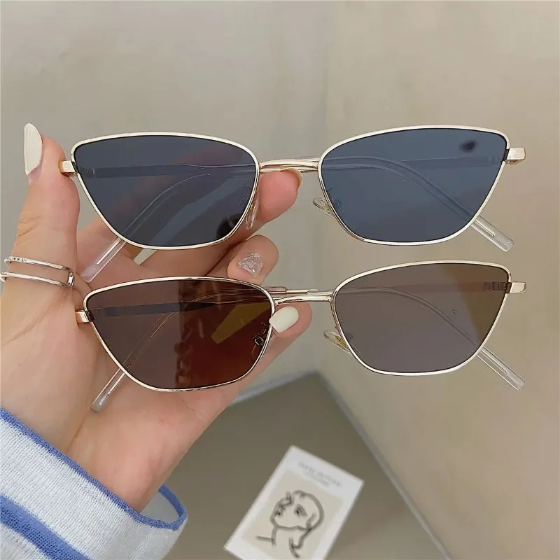 Gafas de sol tipo ojo de gato para mujer, gafas de sol cuadradas vintage para mujer, gafas de sol para exteriores, gafas de sol para mujer, Lentes De Sol Mujer Очки