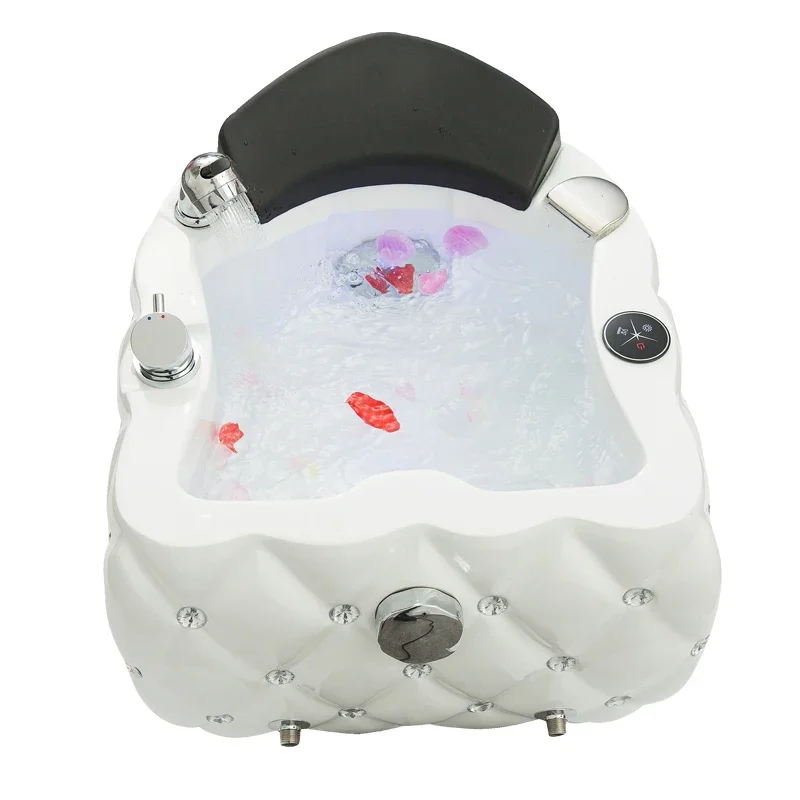 

Professional luxury pedicure spa, bowl nail salon, beauty salon furniture, massage table foot bath