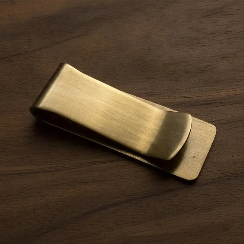 Slim Metal Money Clip Wallet | Minimalist Business Card & Cash Holder | Durable Metal Bill Clamp & ID Organizer for Men
