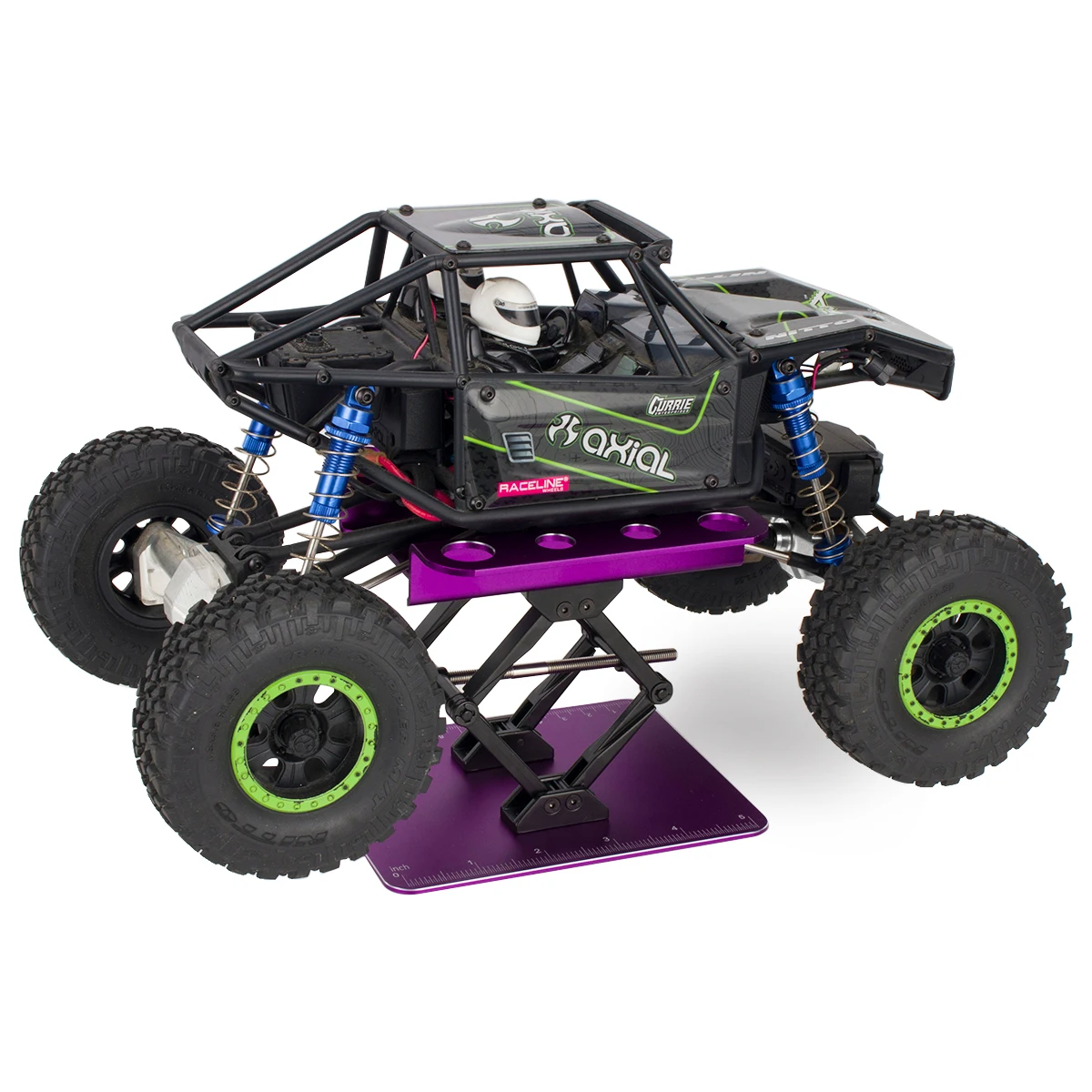 Stasiun Perbaikan Mobil RC Aloi Aluminium Dudukan Kerja Platform Perakitan Tinggi Dapat Disesuaikan untuk 1/10 1/8 TRX4 Redcat Axial Arrma Kraton