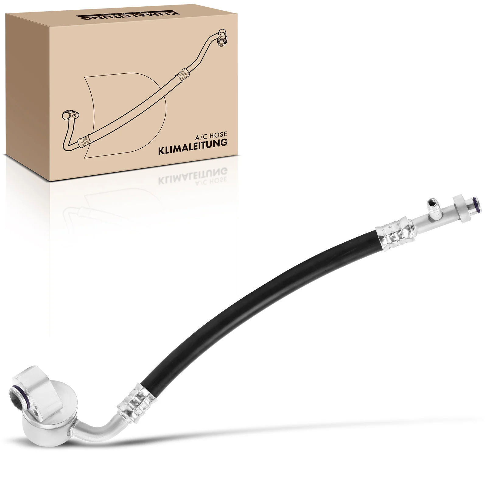 Frankberg 1x Niederdruckleitung Klimaanlage für Mercedes-Benz C-Klasse W204 W205 1.6L 1.8L HA112353C 2048306115