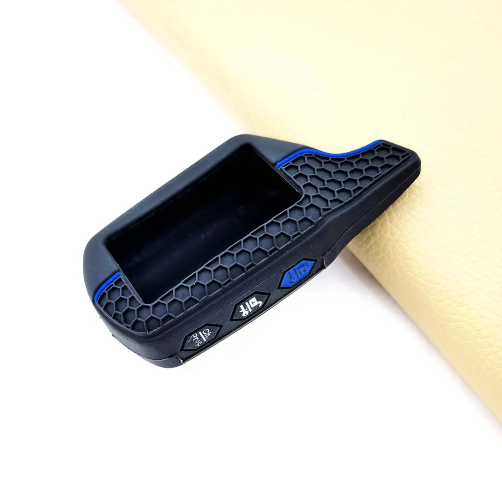 New Silicone Remote B9 B6 LCD Body Cover Case 2 Way Car Alarm for Starline B9 B91 B6 B61 A91 A61 V7 Key Chain Accessories Shell
