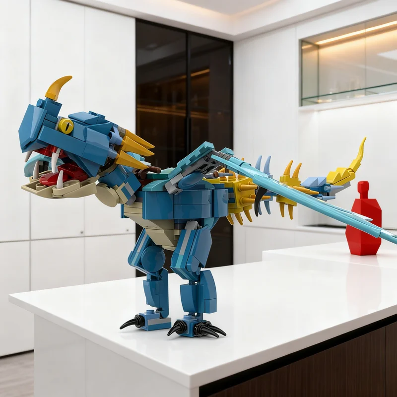 

283pcs MOC How To Train Your Dragon Icons Model Building Blocks DIY Gift Creative Collectible Display Decor Premium Adult Kids