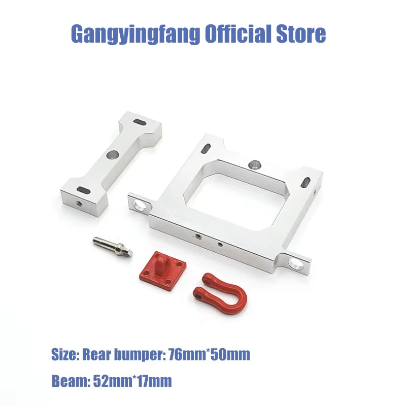 

WPL1/16 Beam rear bumper C14 C24 B14 B24 B36 Remote control car accessories Metal upgrade modification accessories traxxas trx4