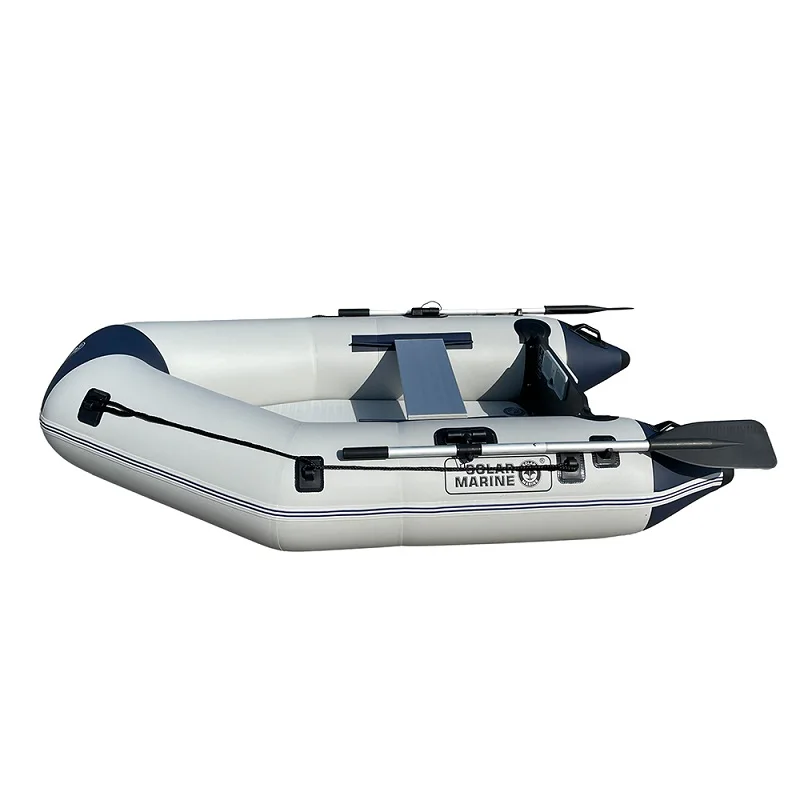 MC270-3 ثلاثة أشخاص قارب الاعتداء القابل للنفخ سرعة الصيد كاياك غرفة الهواء المستقلة الصيد تجمع الإنقاذ #4