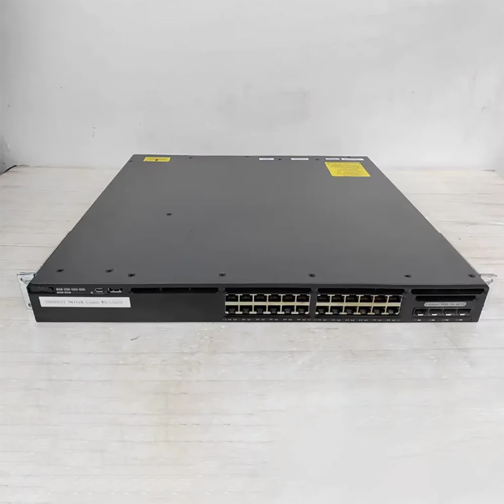 WS-C3650-24TS-S 24 Port Gigabit Layer 3 Enterprise Network Management Switch 100% Tested Fast Ship Perfect Work