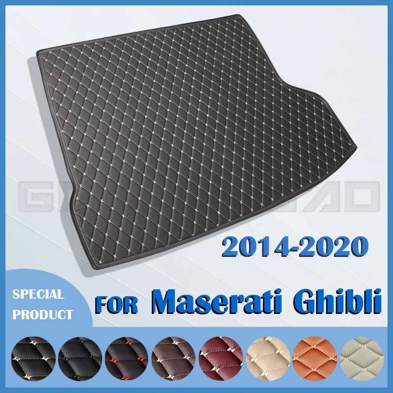 

Car trunk mat for Maserati Ghibli 2014 2015 2016 2017 2018 2019 2020 cargo liner carpet interior accessories cover