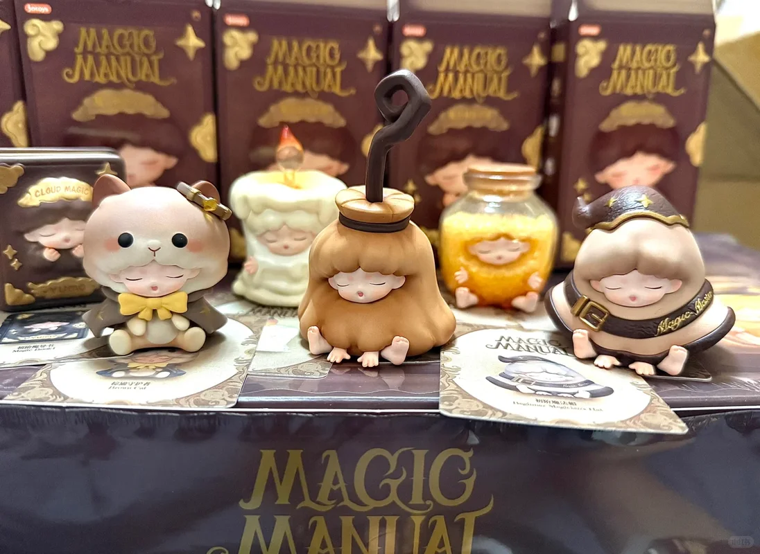 

Jotoys Yumo Magic Manual Mini Series Сюрприз слепая коробка милая аниме мультяшная фигурка настольное украшение идеальная модная загадочная игрушка