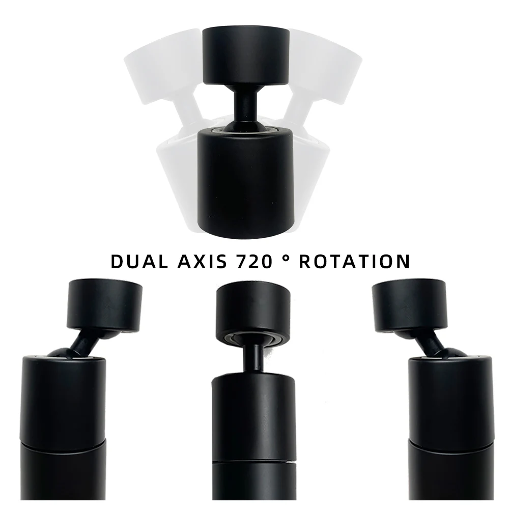 720° Rotatable Kitchen Faucet Head Sprayer Rotating Nozzle Sink Tap Shower Replacement Accessory Bubbler High-Pressure Aerator