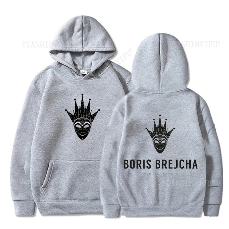 الكلاسيكية الشارع موضة عادية الهيب هوب بوريس بريجشا Dj قناع كول قصير الرجال النساء البلوز هوديس البلوز Y2K الموضة #4