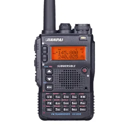 JIANPAI UV 8DR Walkie Talkie Dual Band VHF UHF HD Audio Classic Design Waterproof Outdoor Durable Wireless Communication