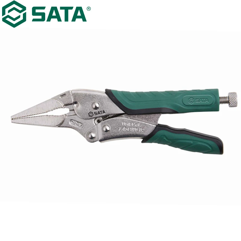 SATA 71305 Sharp Mouthed Blade Quick Release Locking Pliers 6 Inch High Quality Materials Exquisite Workmanship Simple Operation