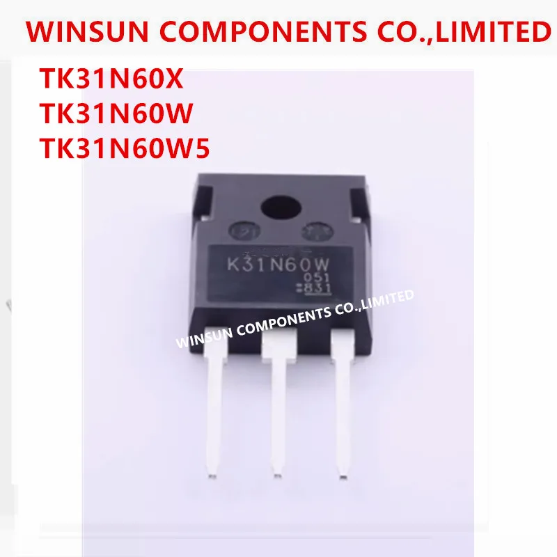 (10piece) 100% New Imported Original  TK31N60X K31N60X TK31N60W K31N60W TK31N60W5 K31N60W5 TO-247 field effect tube 31A 600V