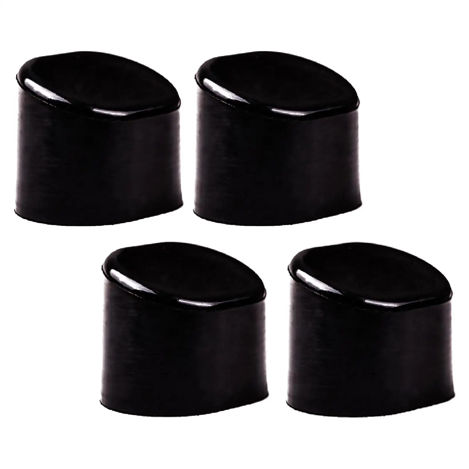 Black Rubber Table Saw Stand Foot Replacement Leg Durable DIY Accessory for Compatible DWX724 Miter Saw Stands
